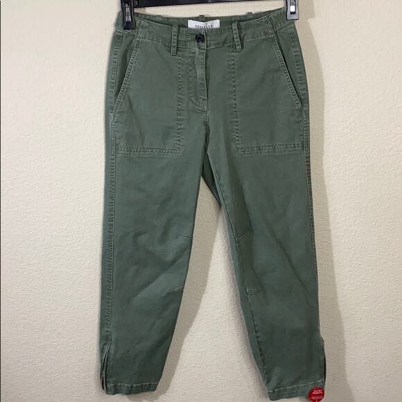 Derek Lam 10 Crosby Chino Utility Crop Pants - Picture 2 of 11